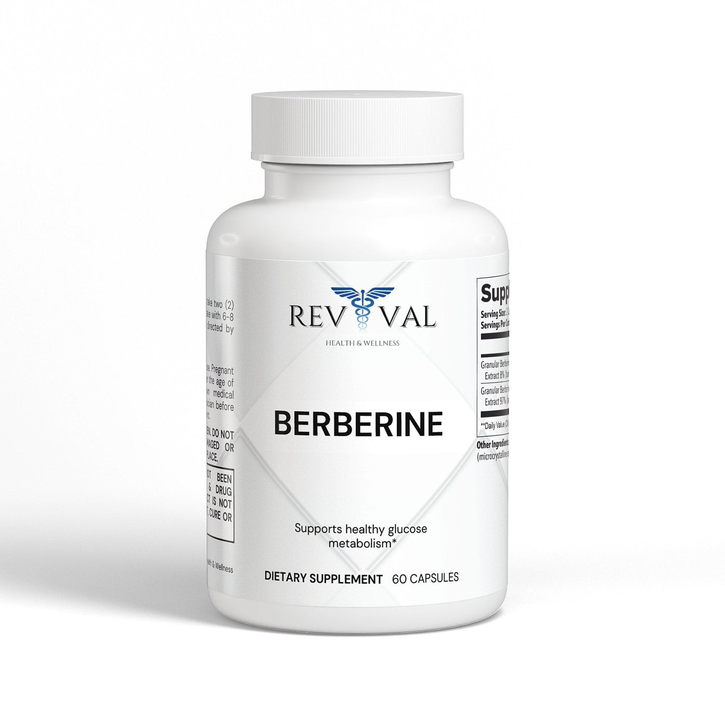 Berberine, front bottle