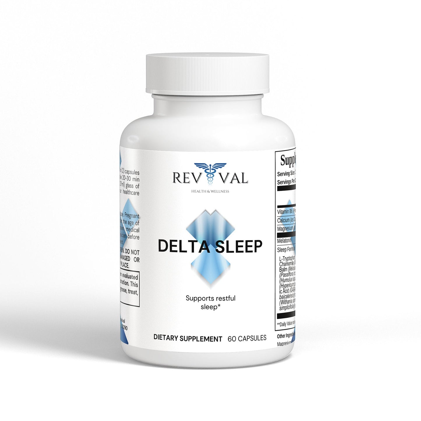 Delta Sleep, front bottle