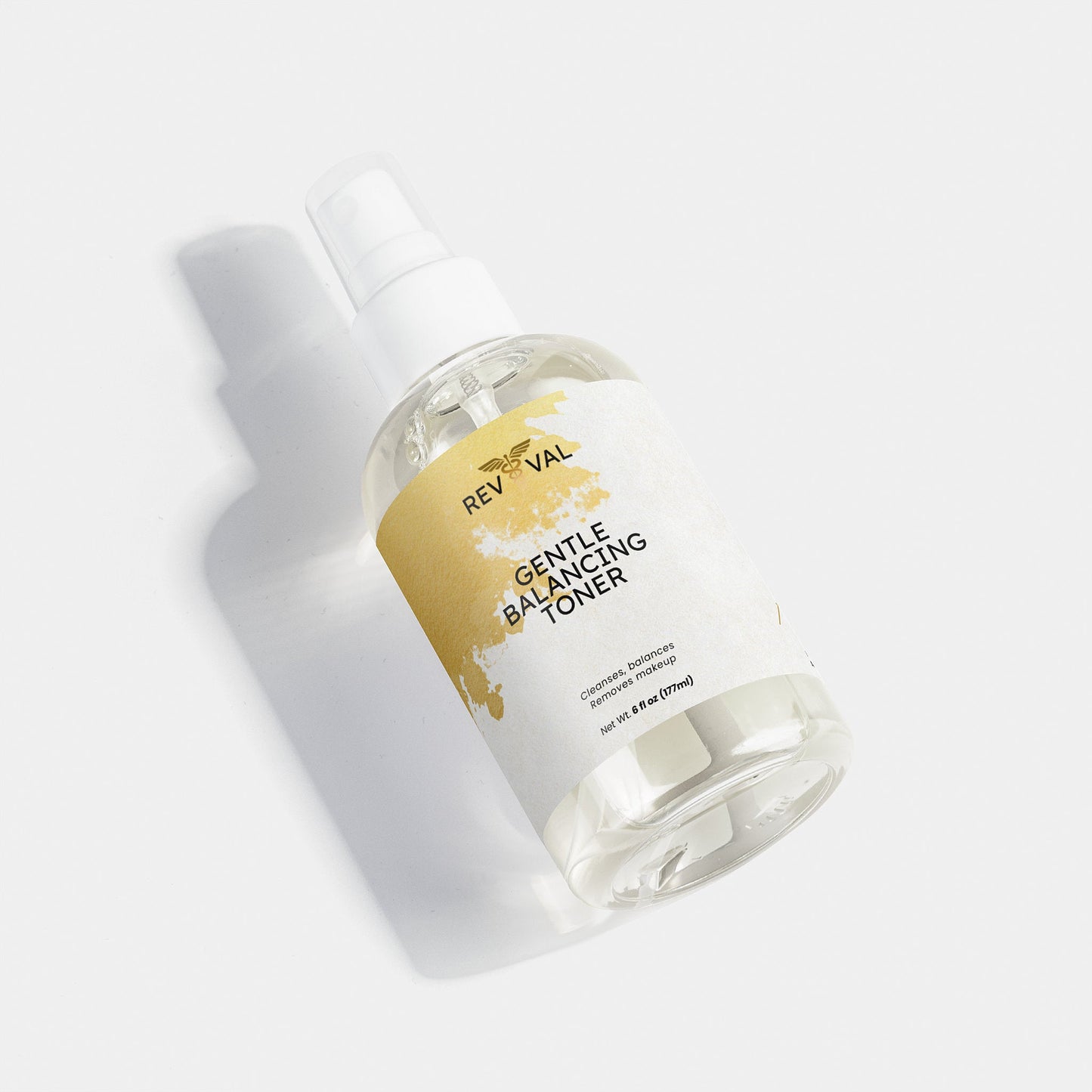 Reviva Gentle Balancing Toner bottle on a light gray background