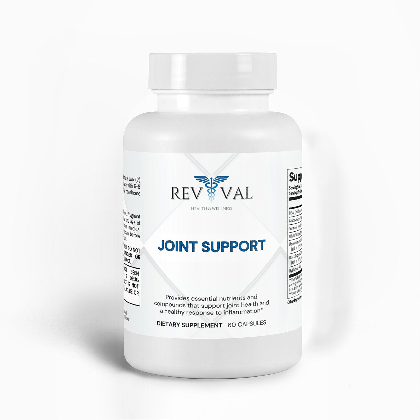 Joint Support, front bottle