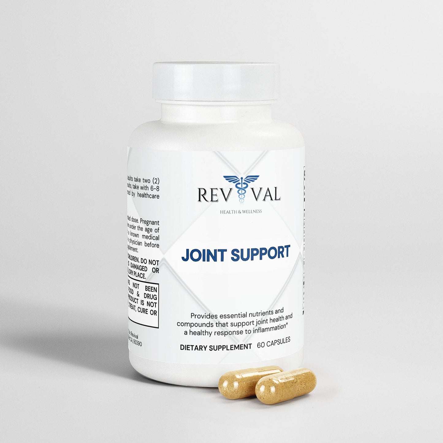 Joint Support, front bottle, capsules