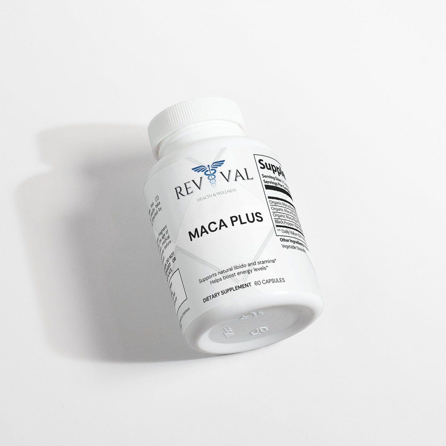 Maca Plus, front bottle