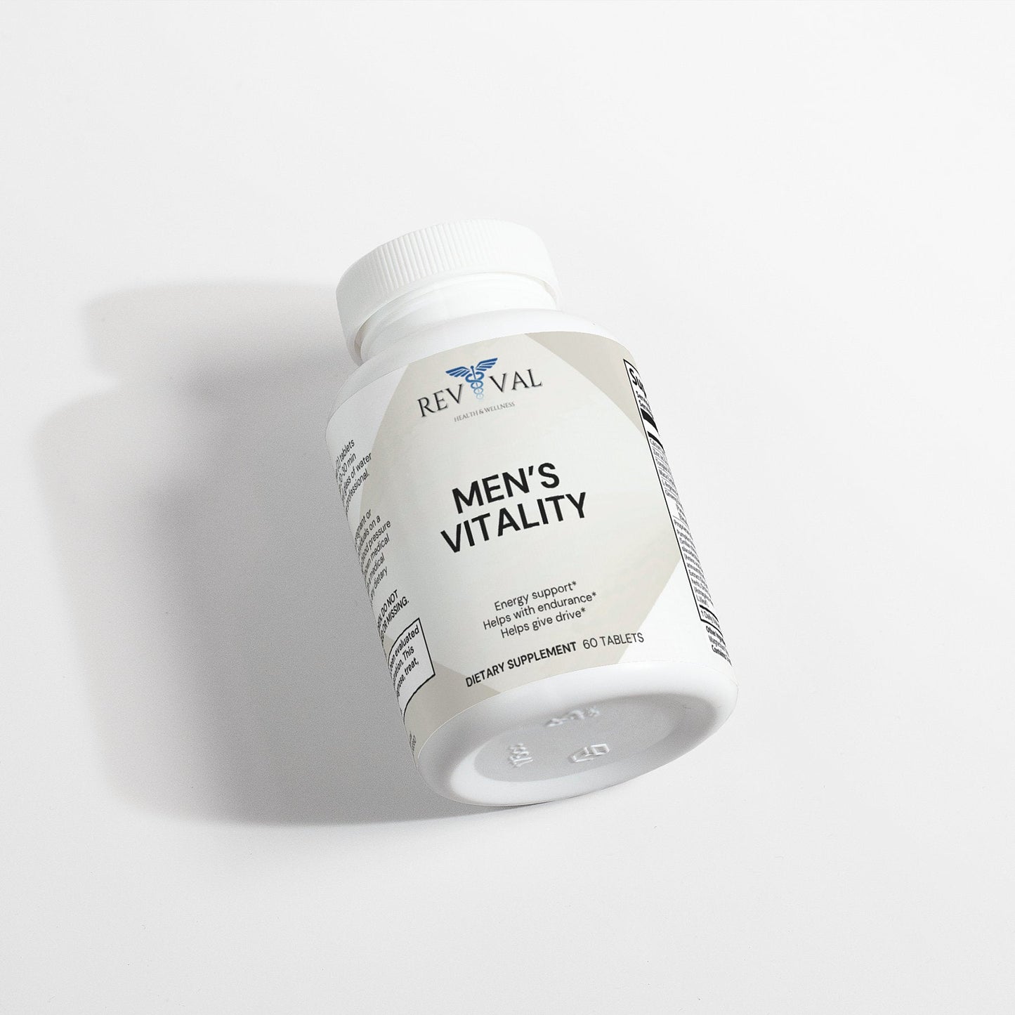 Men's Vitality, front angled bottle