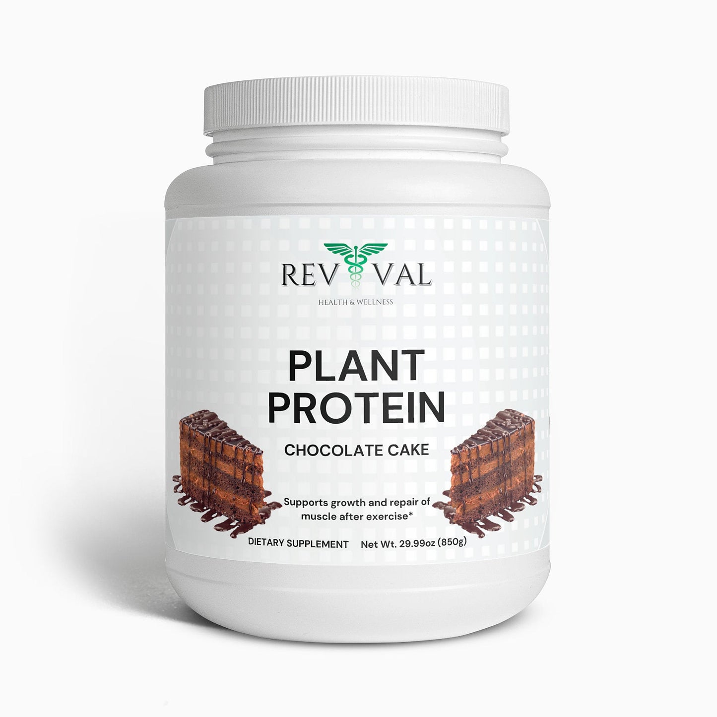 Plant Protein (Chocolate), front bottle