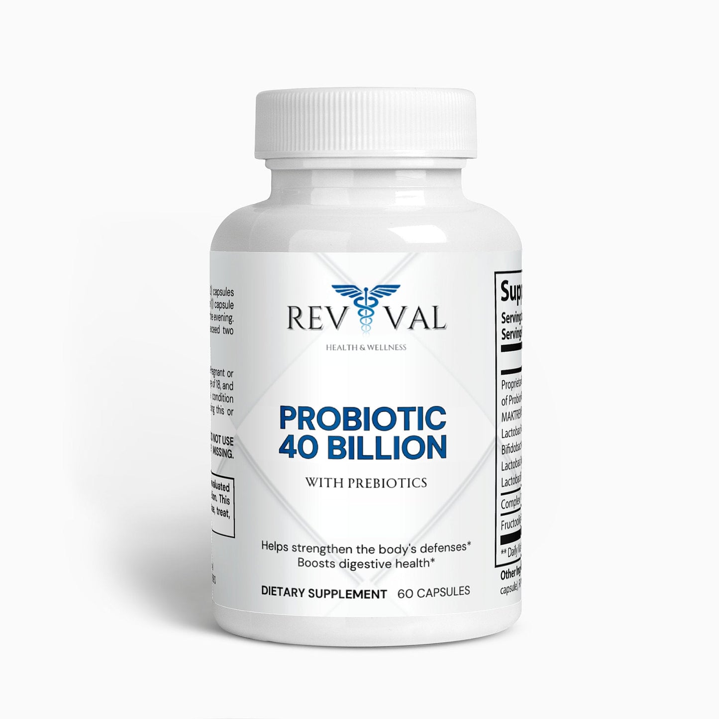 Probiotic 40 Billion with Prebiotics