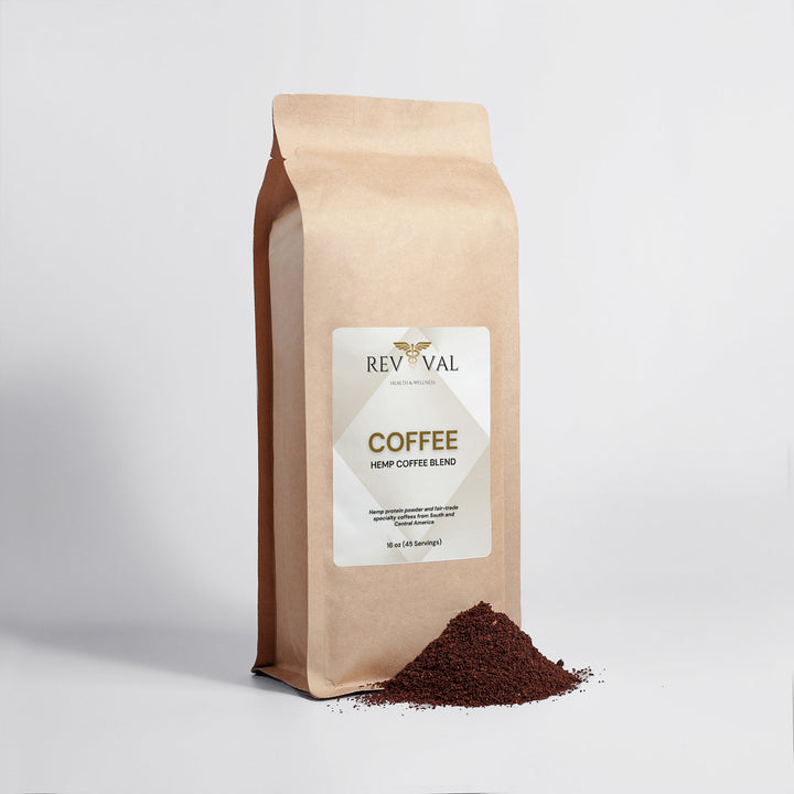Hemp Coffee Blend - Medium Roast 16oz