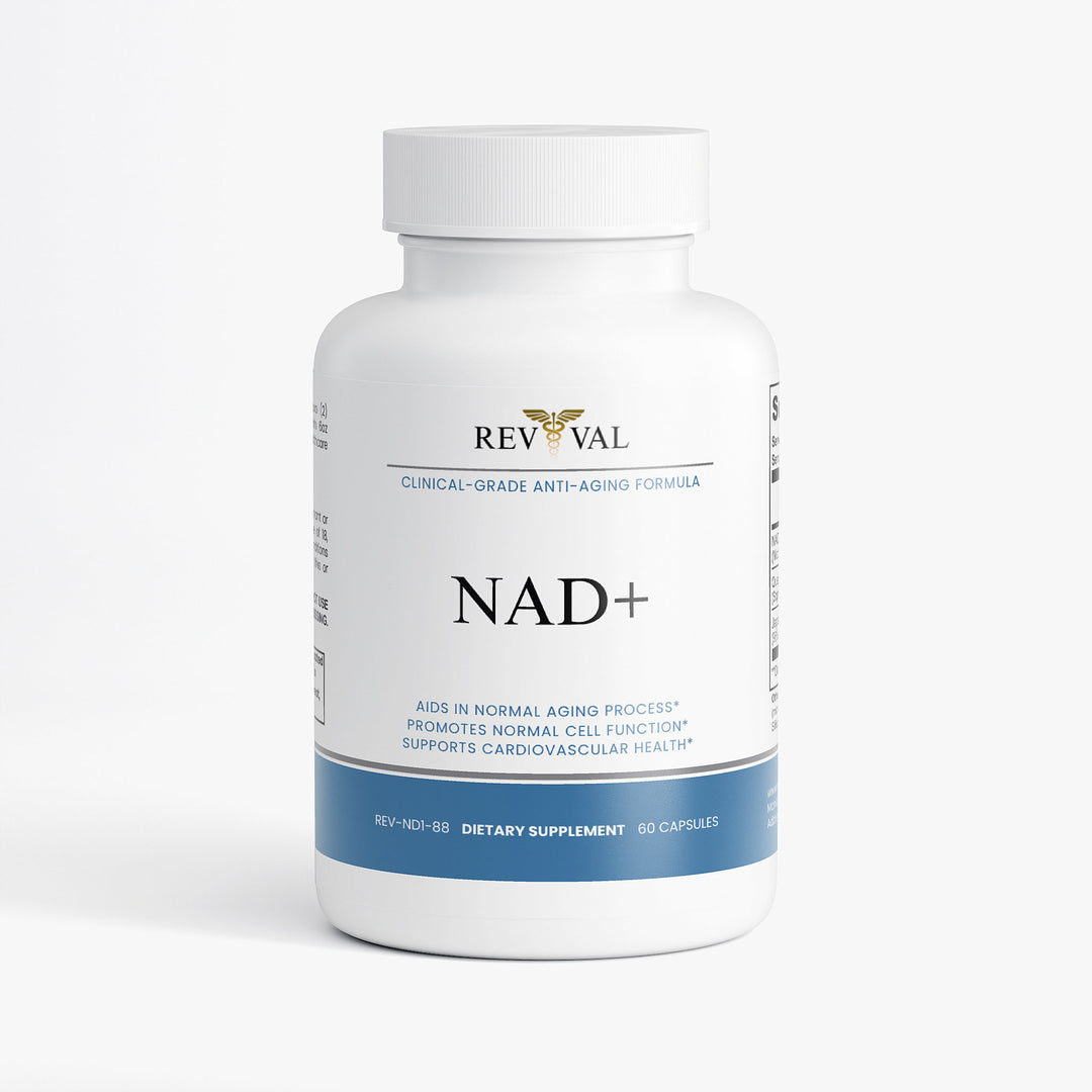 Supplement bottle labeled &