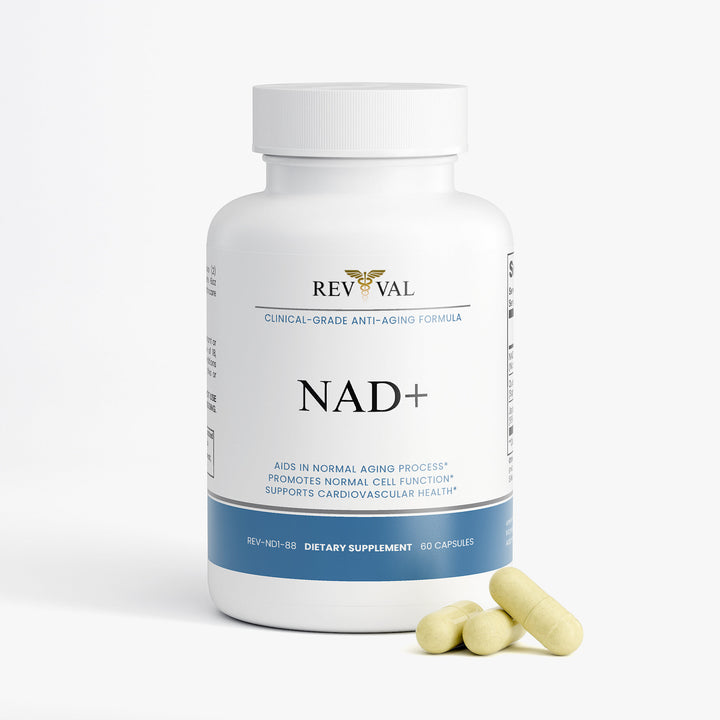 Supplement bottle labeled &