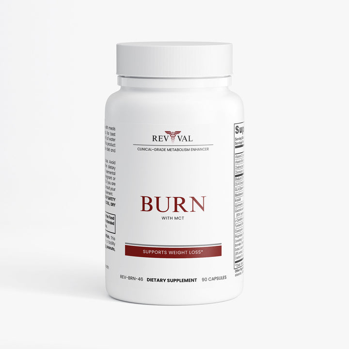 Supplement bottle labeled &