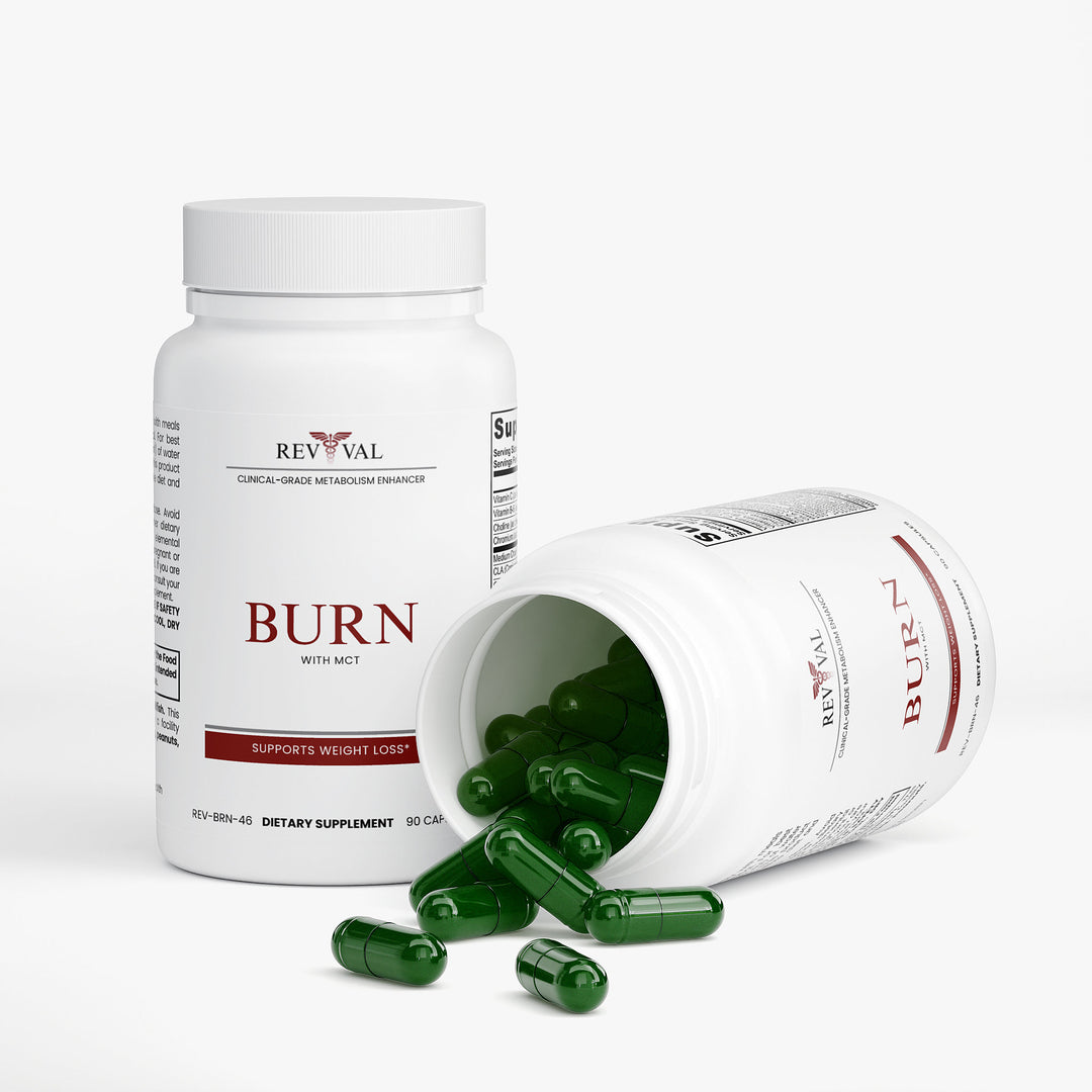Supplement bottle labeled &