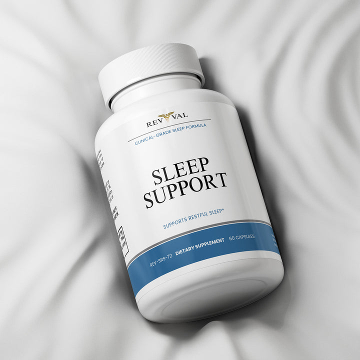 Supplement bottle labeled &