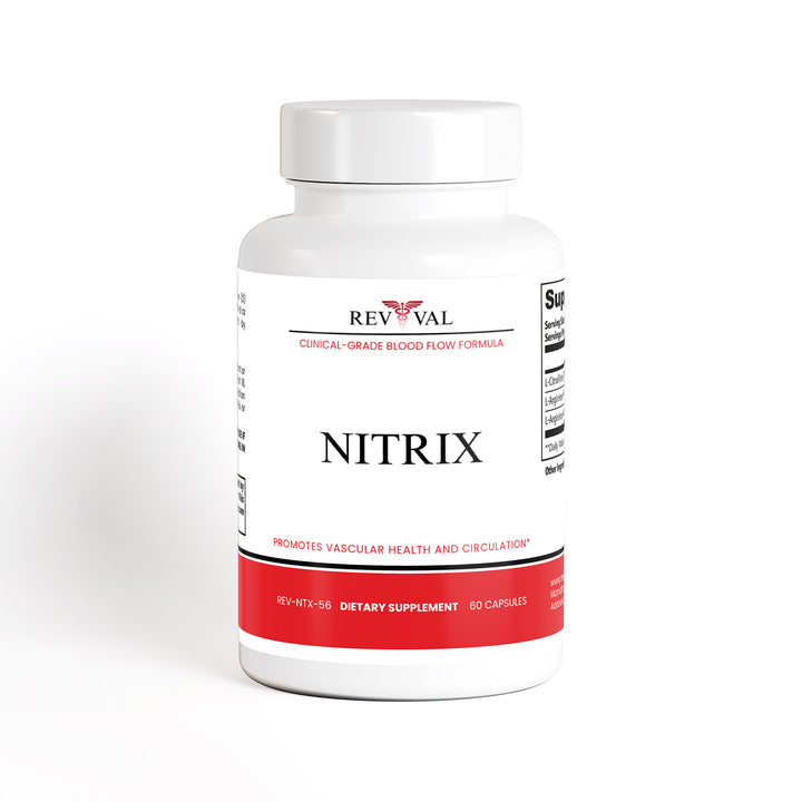 Supplement bottle labeled &