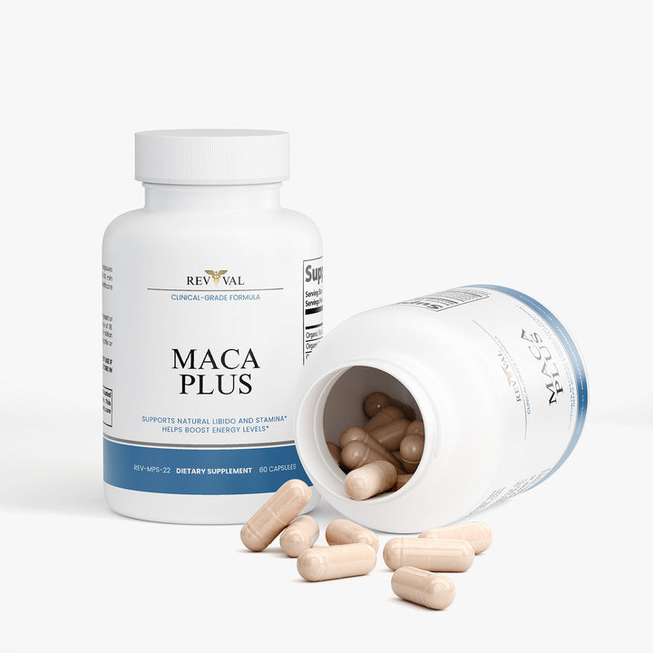 Supplement bottle labeled &