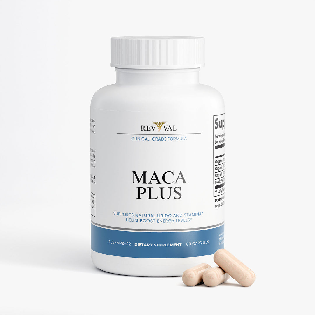 Supplement bottle labeled &