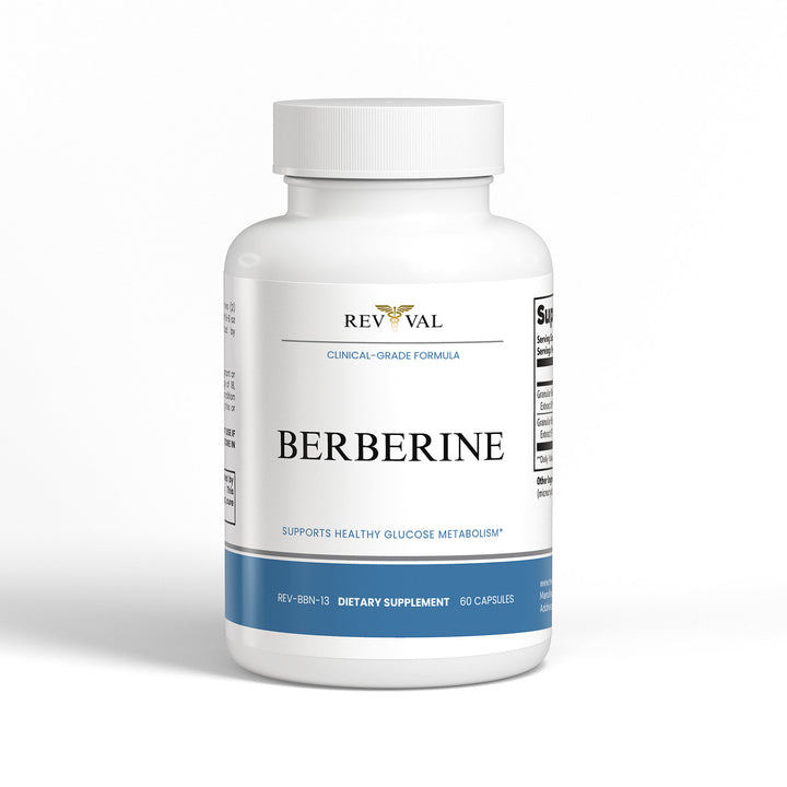 Supplement bottle labeled &