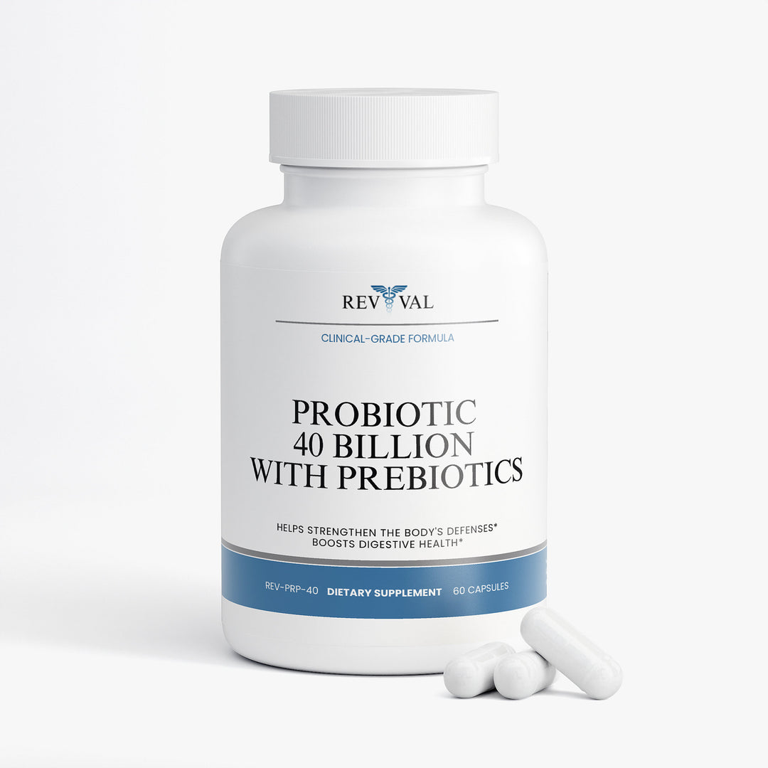 Probiotic 40 Billion with Prebiotics