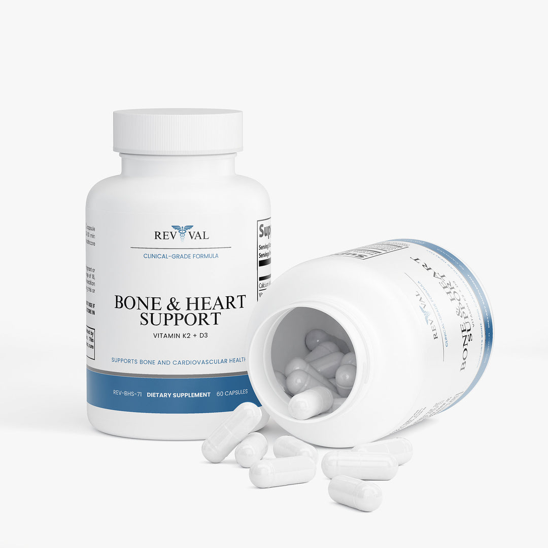 Supplement bottle labeled &