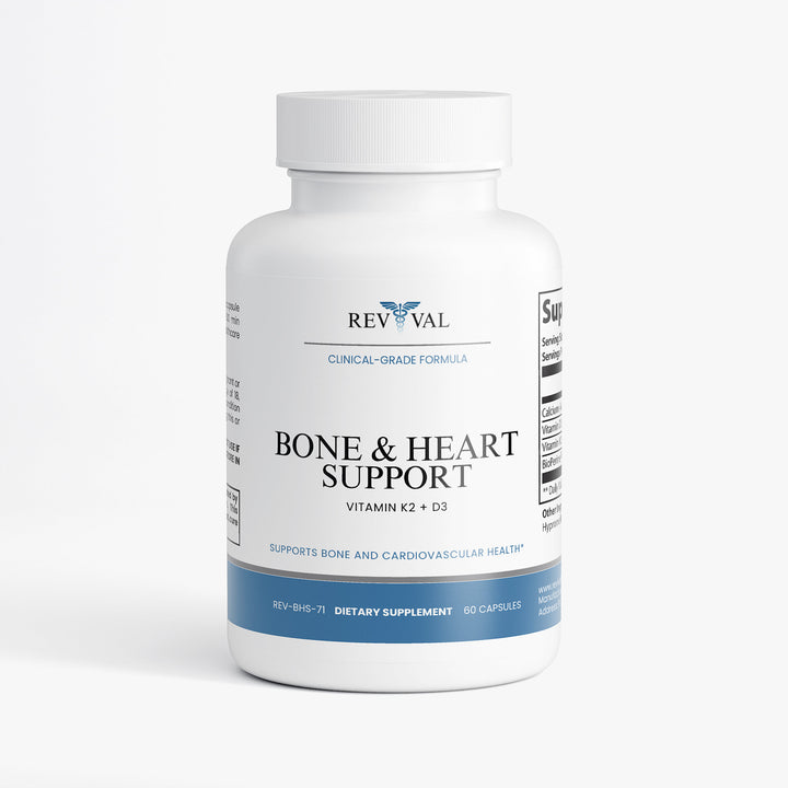 Supplement bottle labeled &