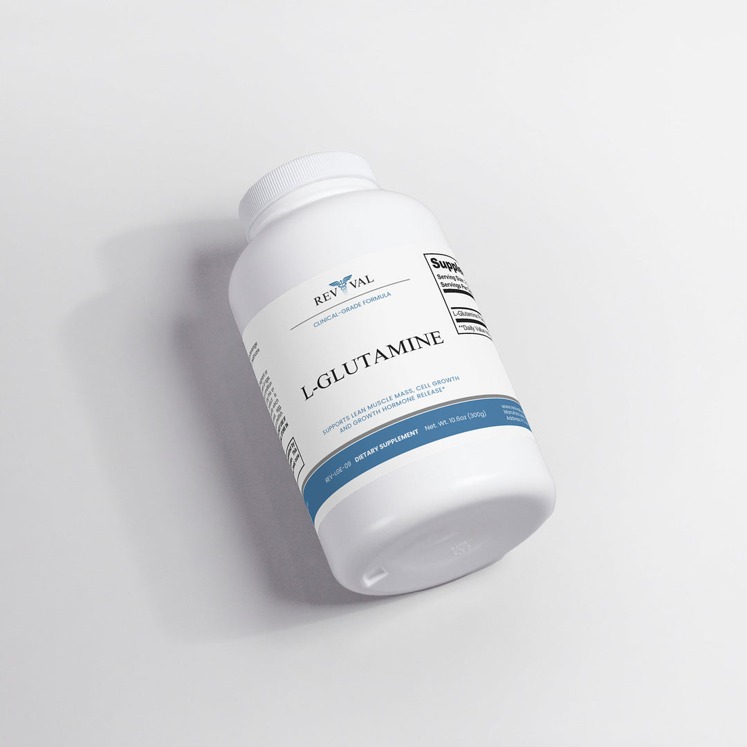 Supplement bottle labeled &