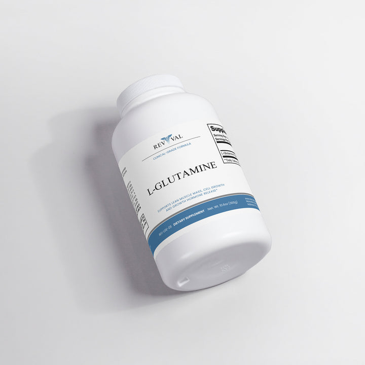 Supplement bottle labeled &