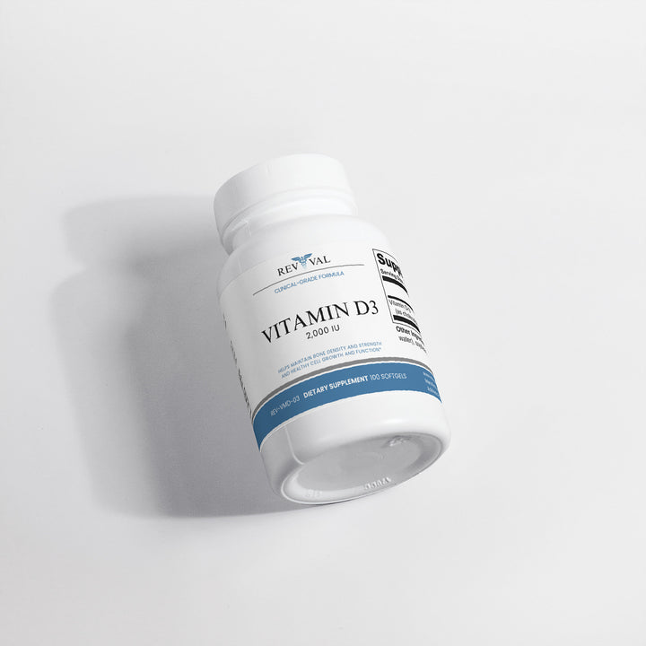 Supplement bottle labeled &