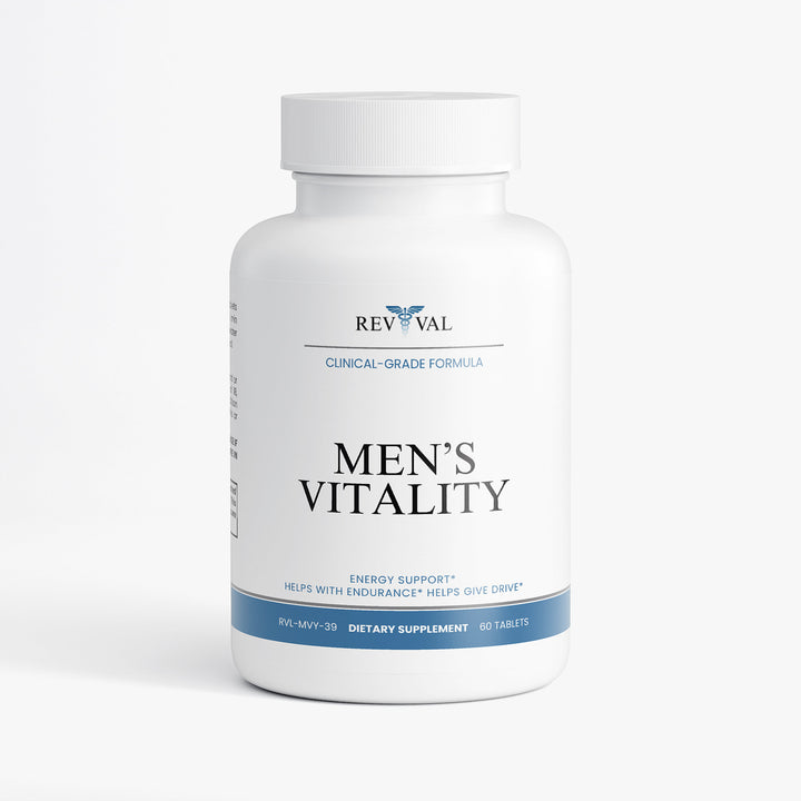 Supplement bottle labeled &