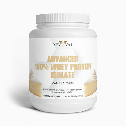 Advanced 100% Whey Protein Isolate (Vanilla)