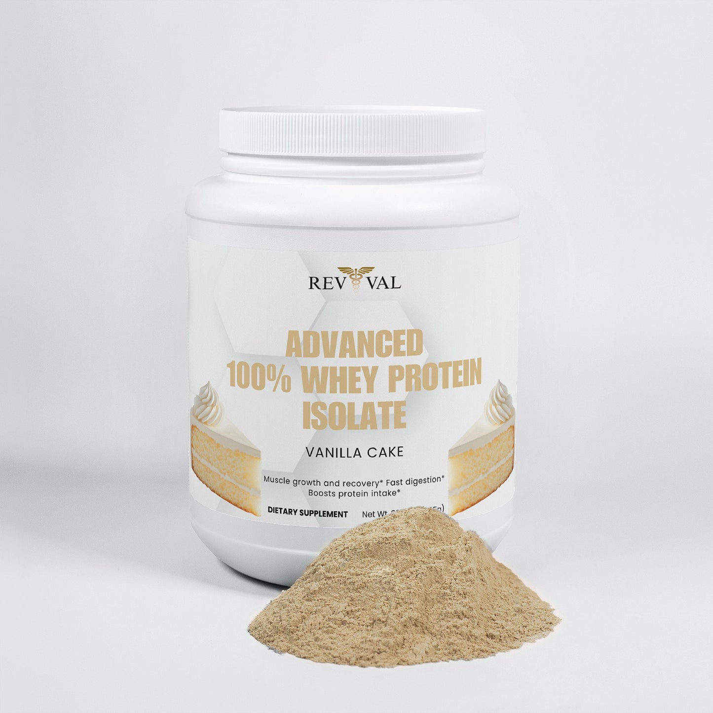 Advanced 100% Whey Protein Isolate (Vanilla)