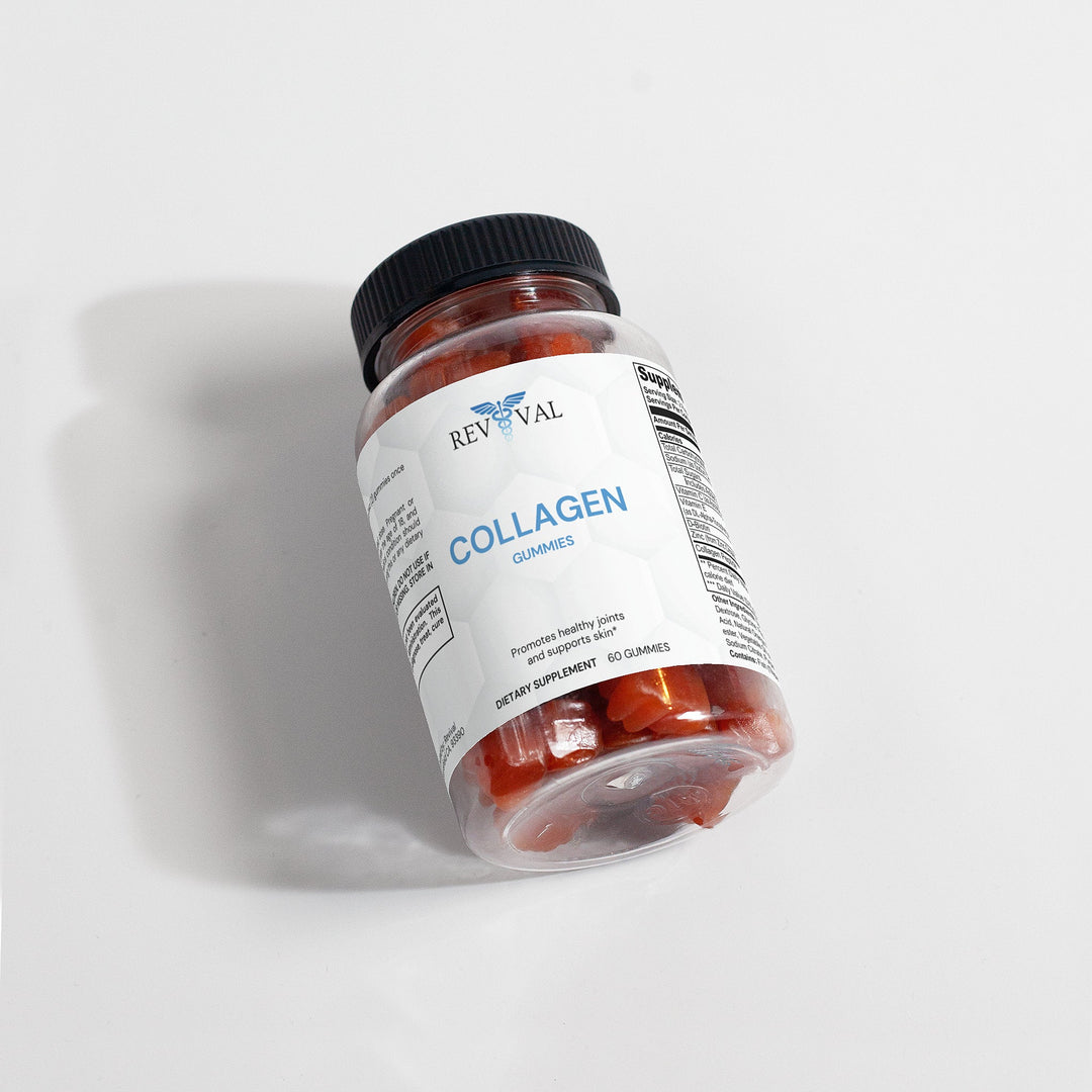 Supplement bottle labeled &