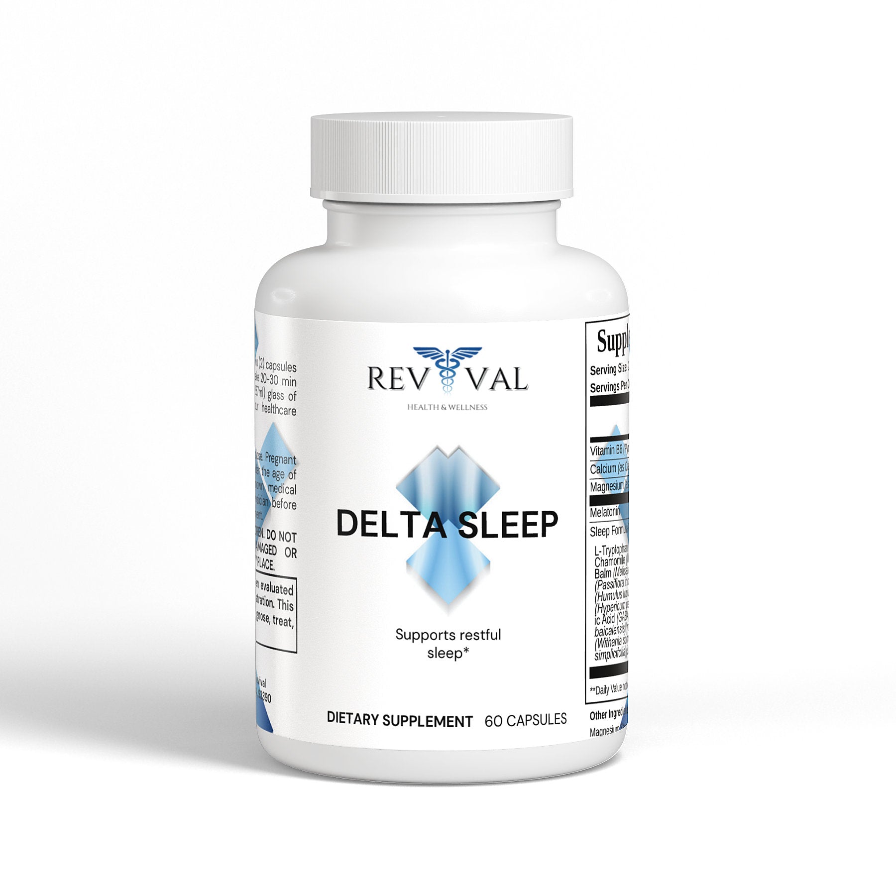 Delta Sleep, front bottle