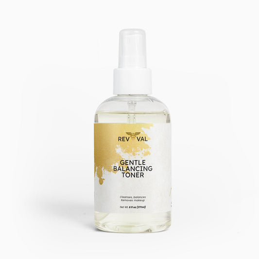 Rev Val Gentle Balancing Toner bottle on a white background