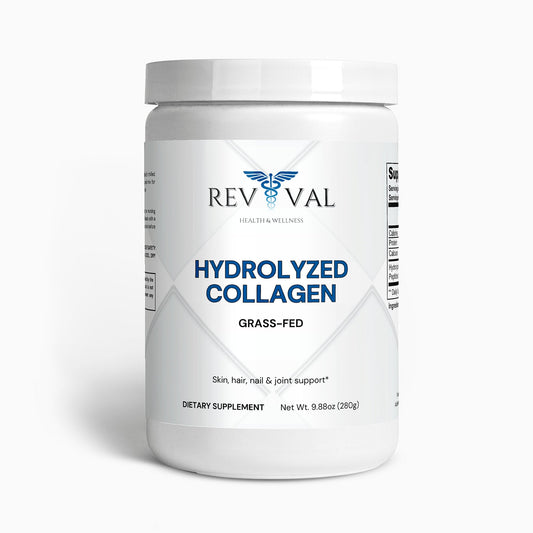 Grass-Fed Hydrolyzed Collagen Peptides, front bottle