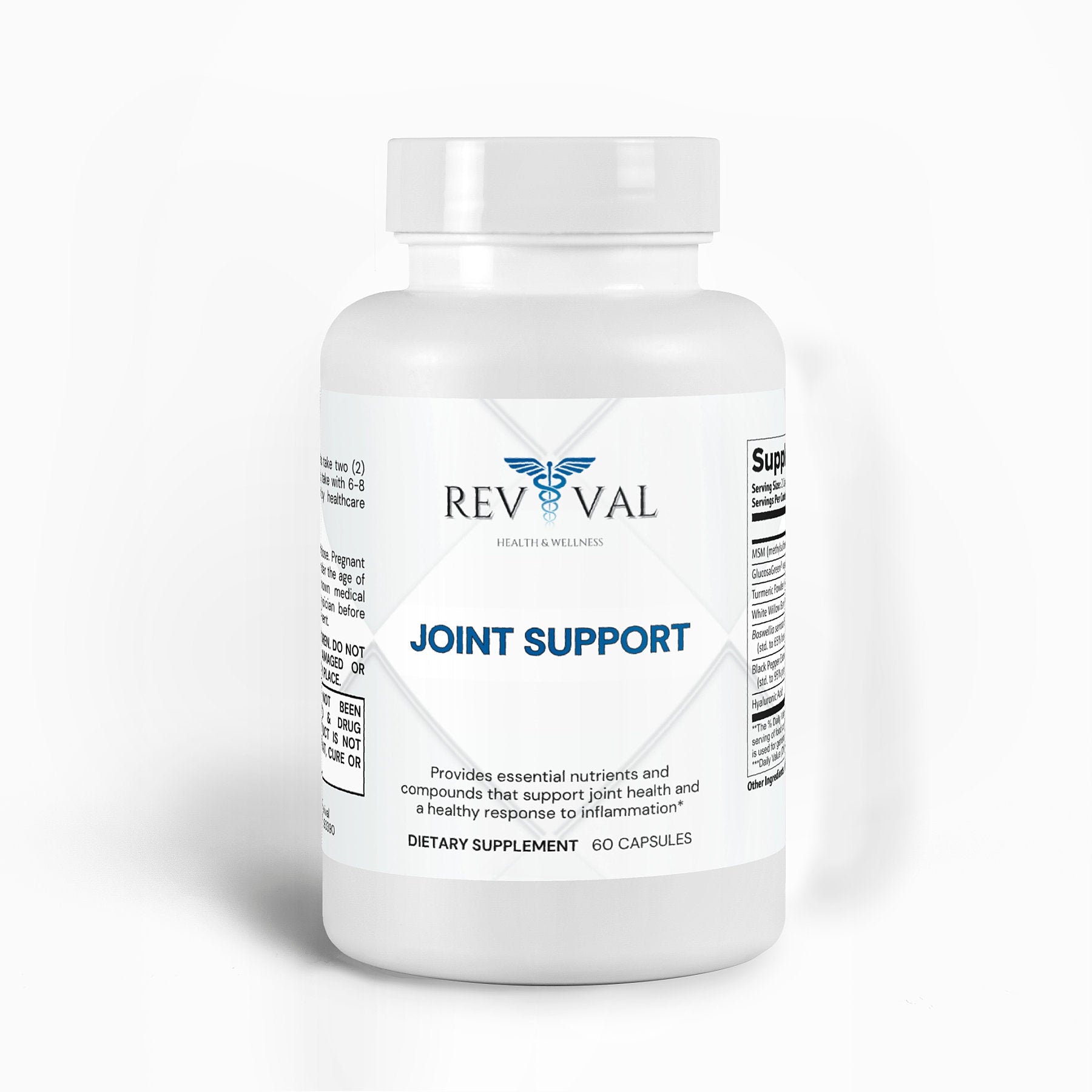 Joint Support, front bottle