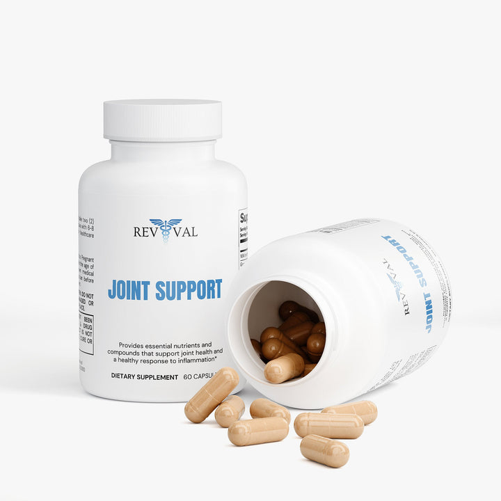 Supplement bottle labeled &