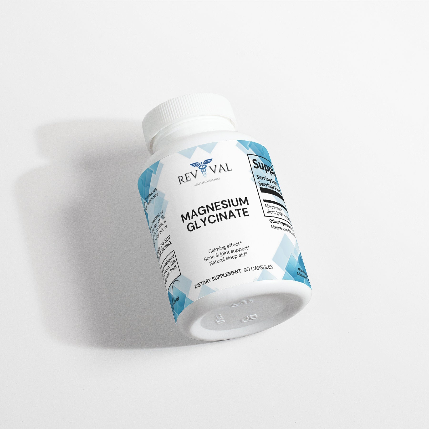 Magnesium Glycinate, front bottle