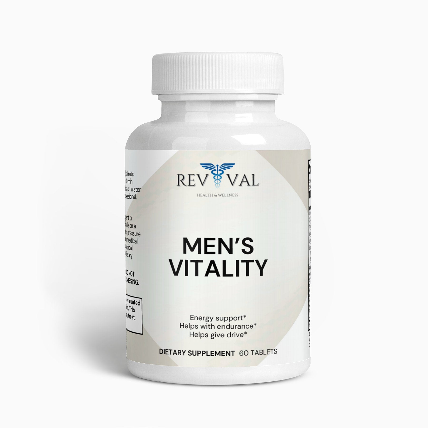 Men's Vitality, front bottle