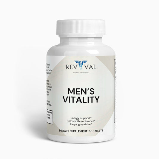 Men's Vitality, front bottle