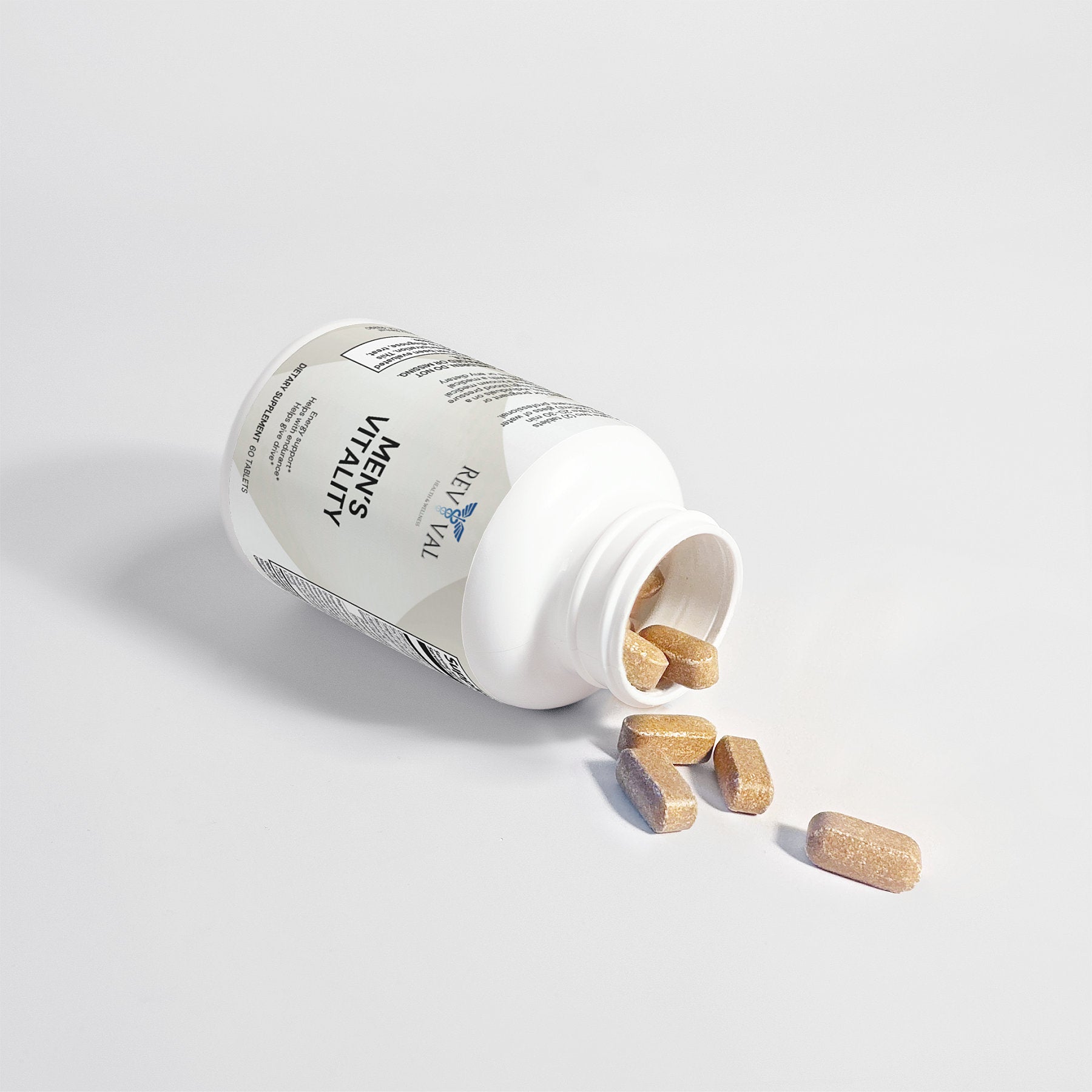 Men's Vitality, front bottle with pills