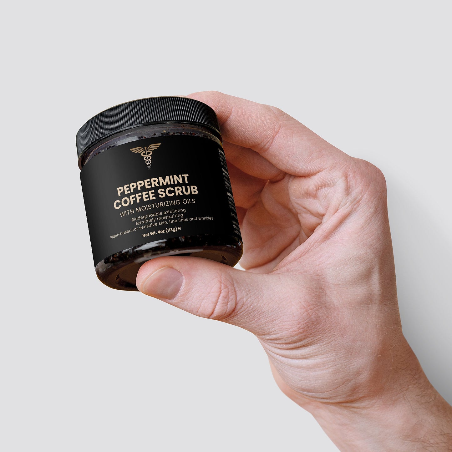 Peppermint Coffee Scrub