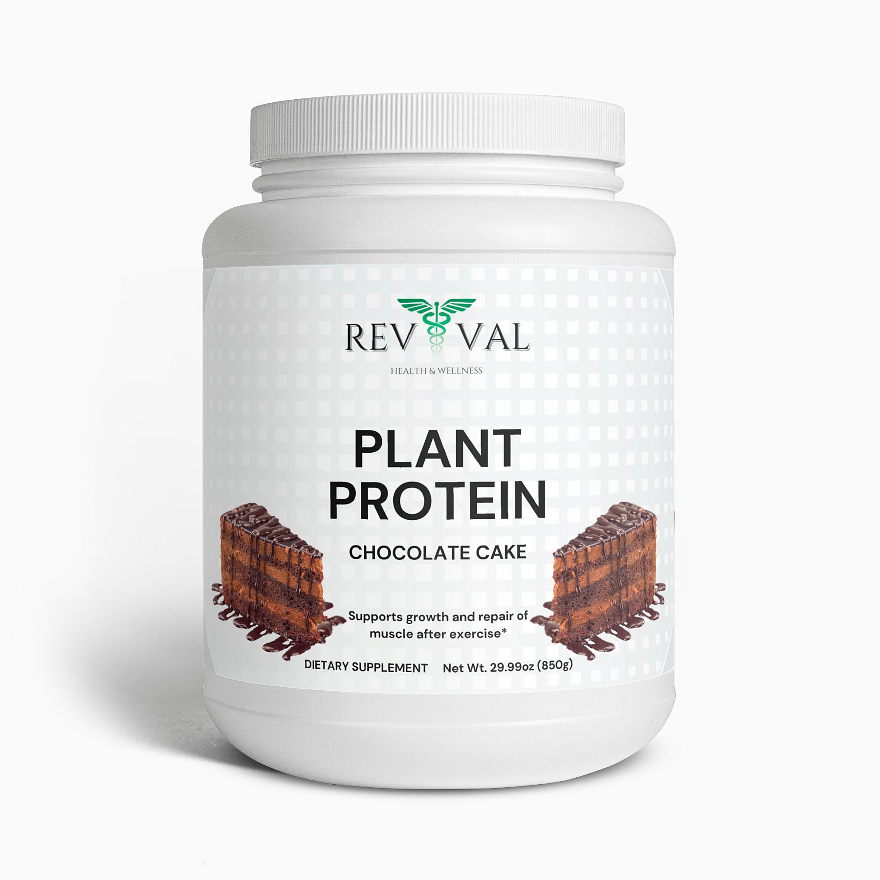Plant Protein (Chocolate), front bottle