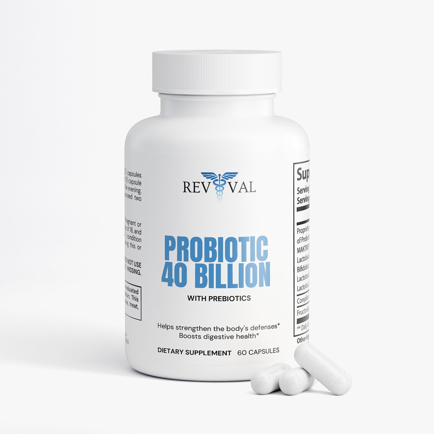 Probiotic 40 Billion with Prebiotics
