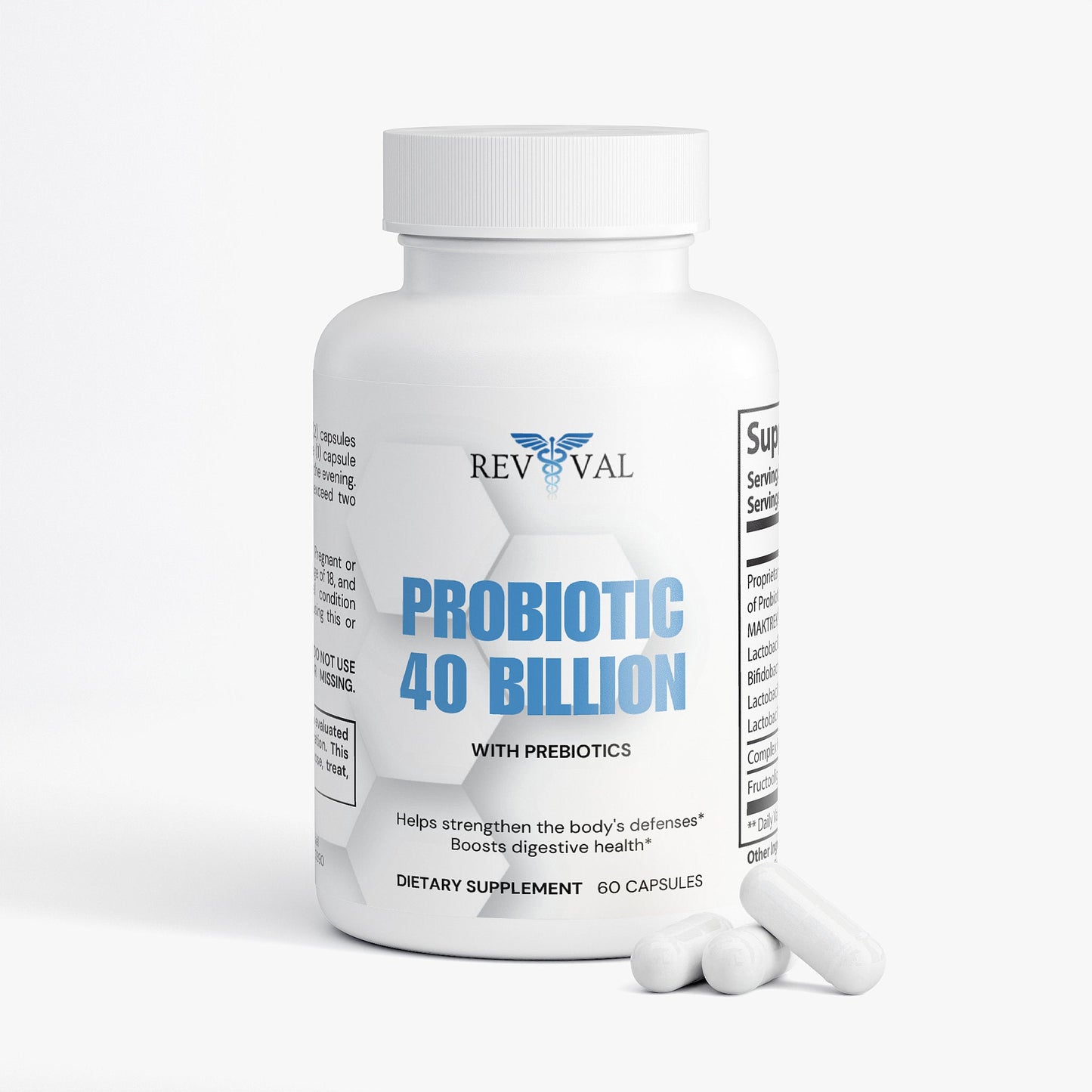 Probiotic 40 Billion with Prebiotics