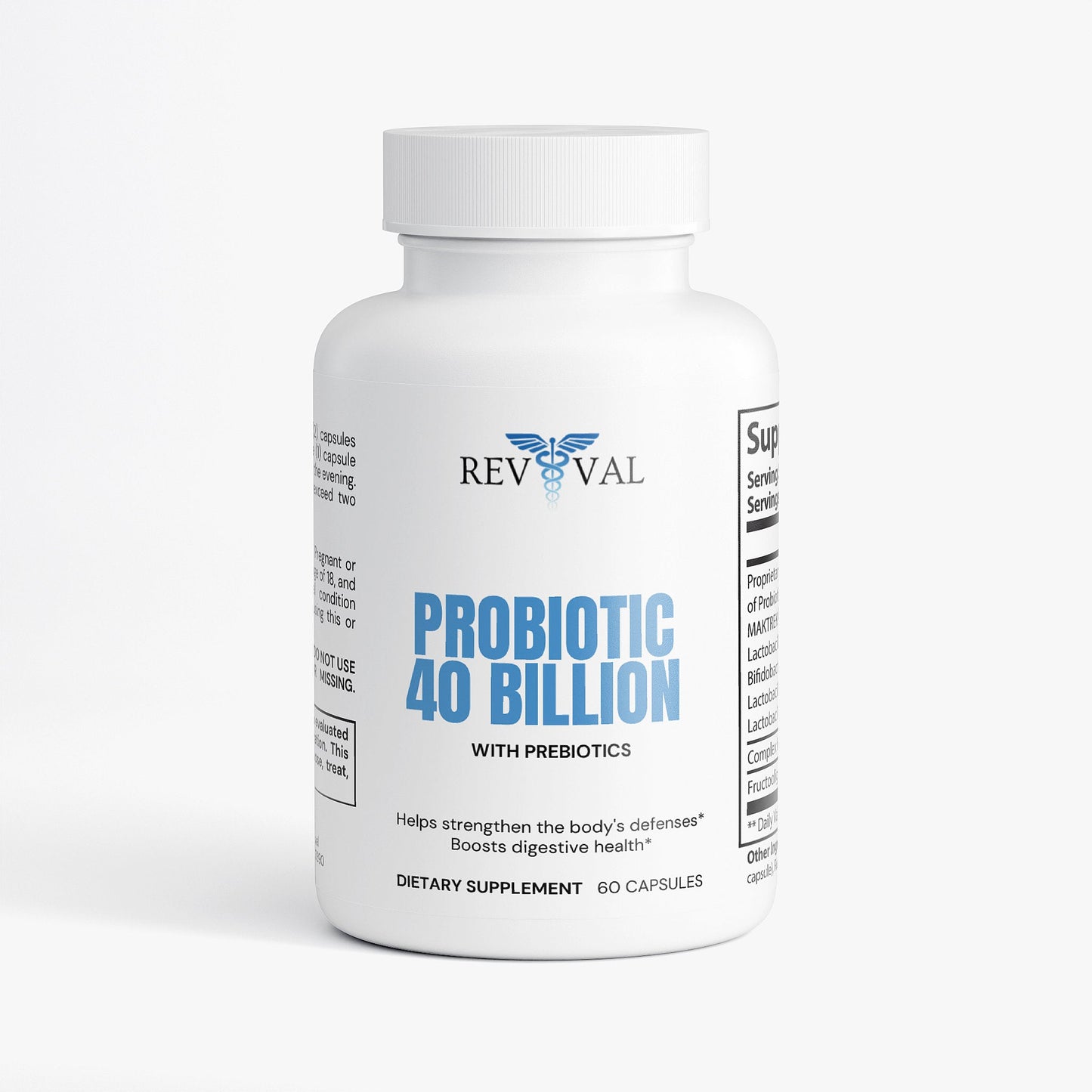 Probiotic 40 Billion with Prebiotics