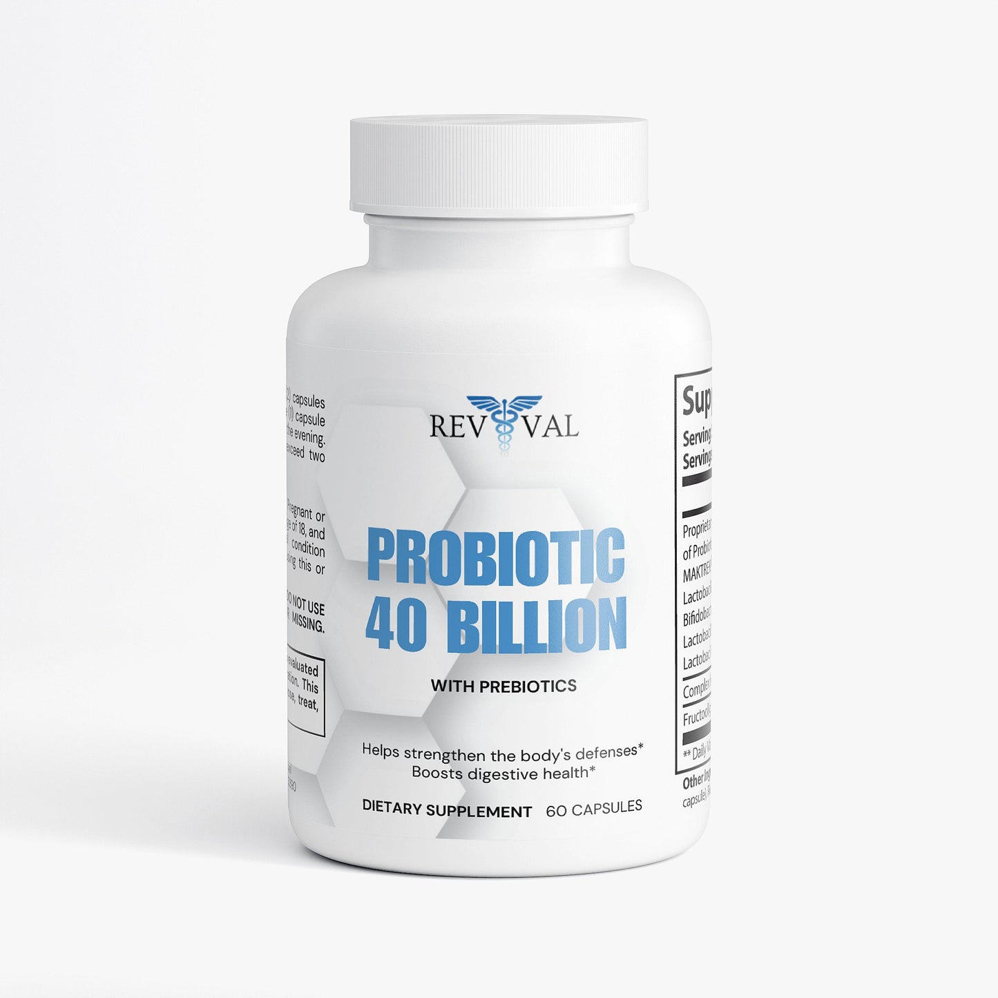 Probiotic 40 Billion with Prebiotics
