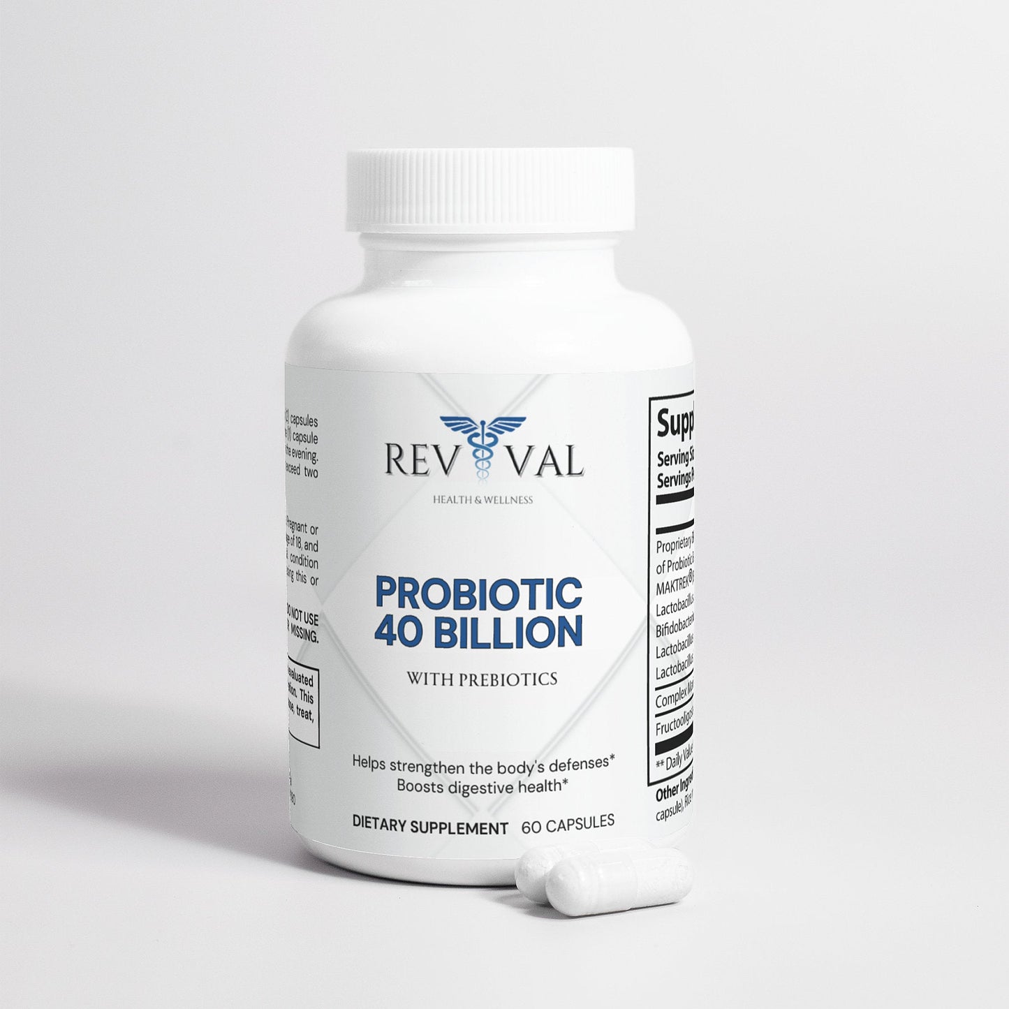 Probiotic 40 Billion with Prebiotics