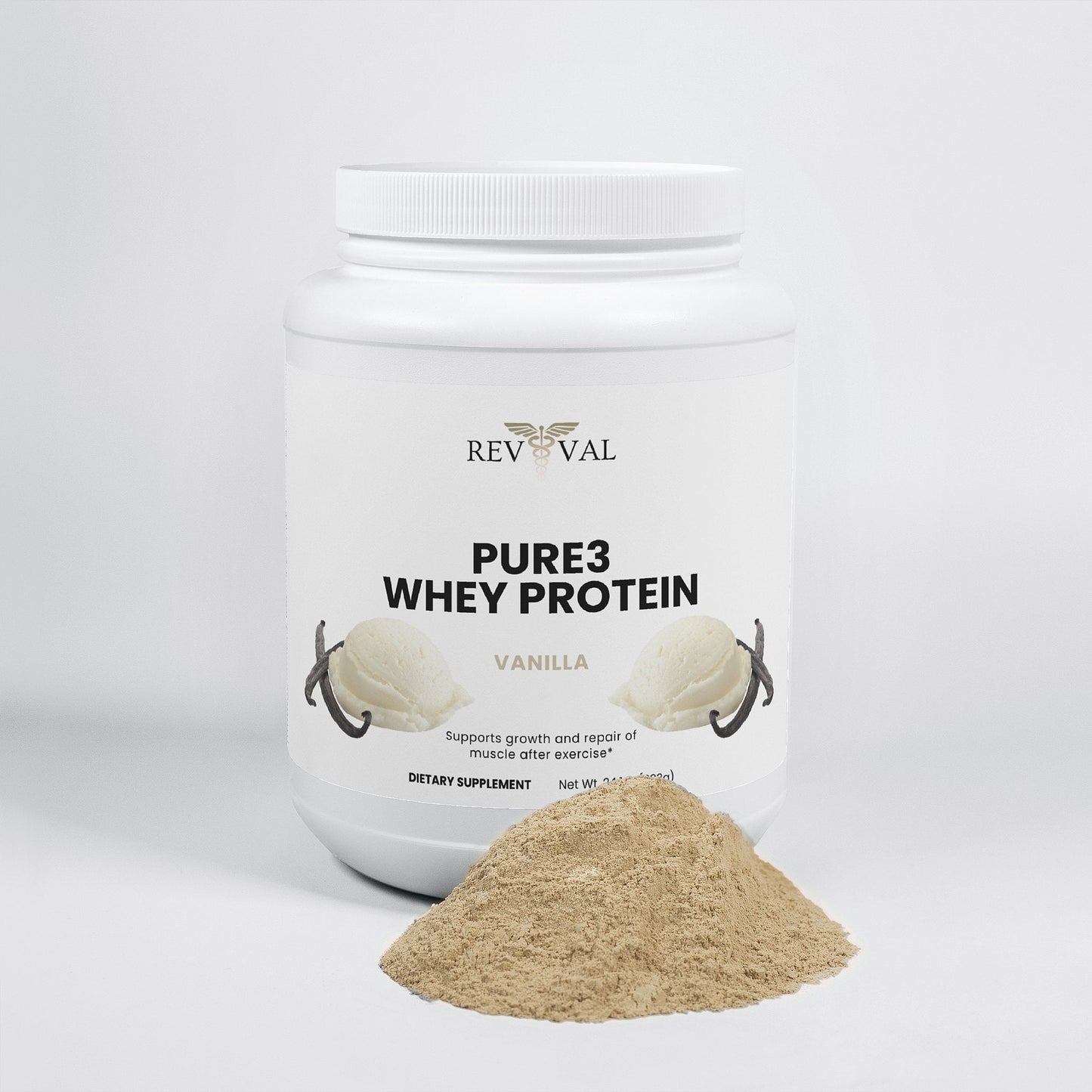 Pure3 Protein Isolate (Vanilla)