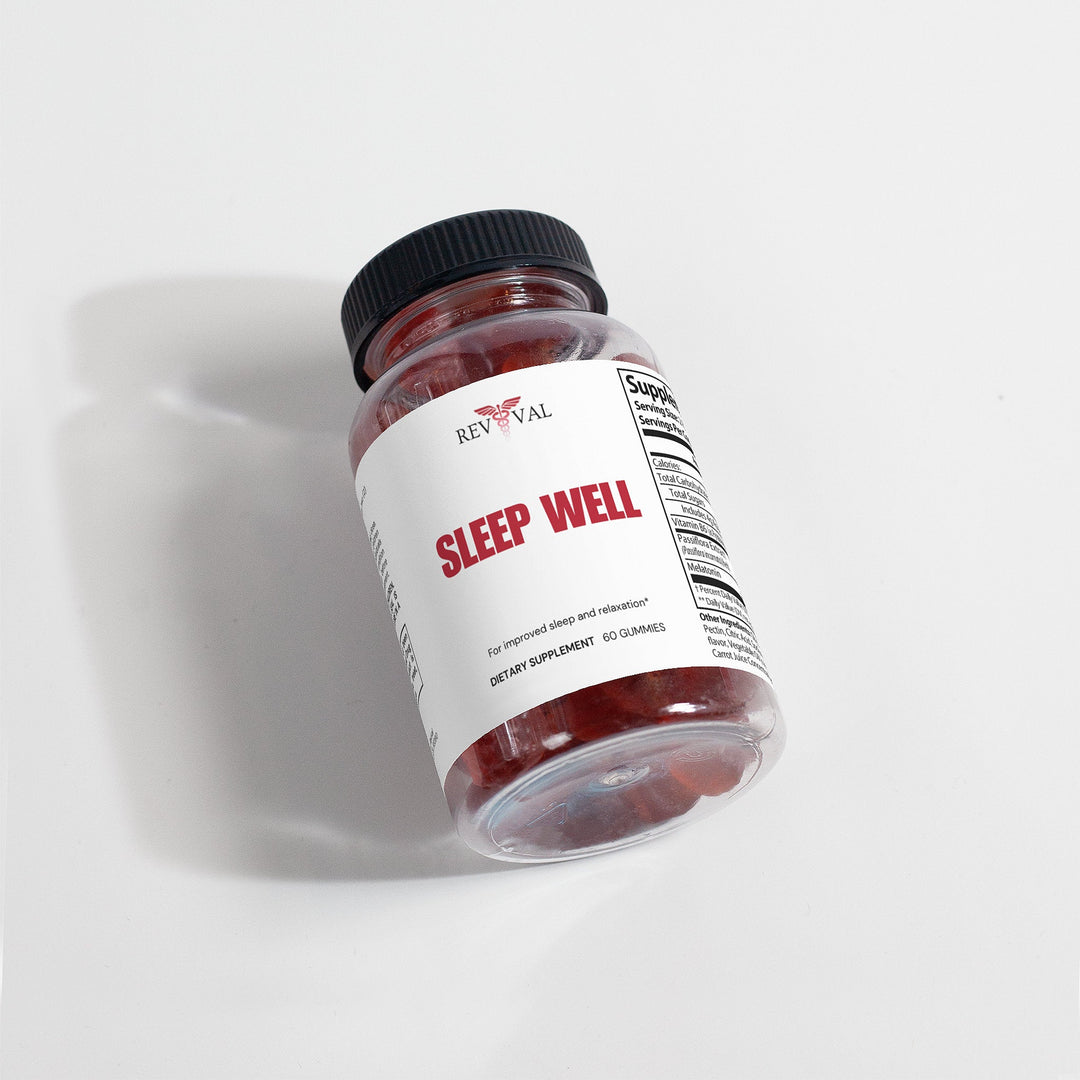 Supplement bottle labeled &